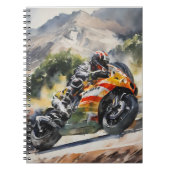 Motorrad-Höhepunkt Notizblock (Vorderseite)