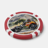 Motorrad-Höhepunkt Pokerchips (Einzeln)