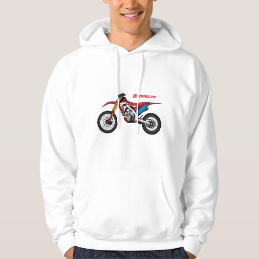Motorrad Hoodie (Vorderseite)