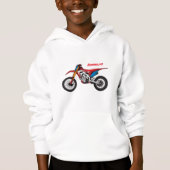 Motorrad Hoodie (Vorderseite)