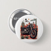 Motorrad im Wüstenkaktus-Western-Set Button (Vorne & Hinten)