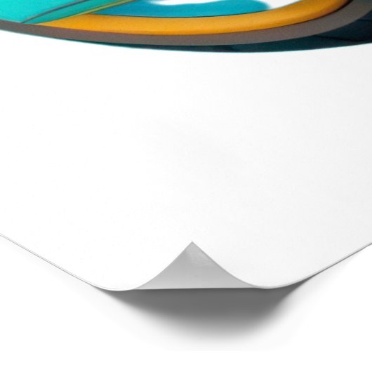 Motorrad IV Poster (Ecke)