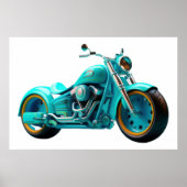 Motorrad IV Poster (Vorne)