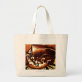 Motorrad Jumbo Stoffbeutel (Vorne)