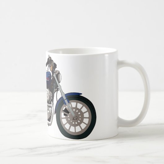 Motorrad Kaffeetasse (Rechts)