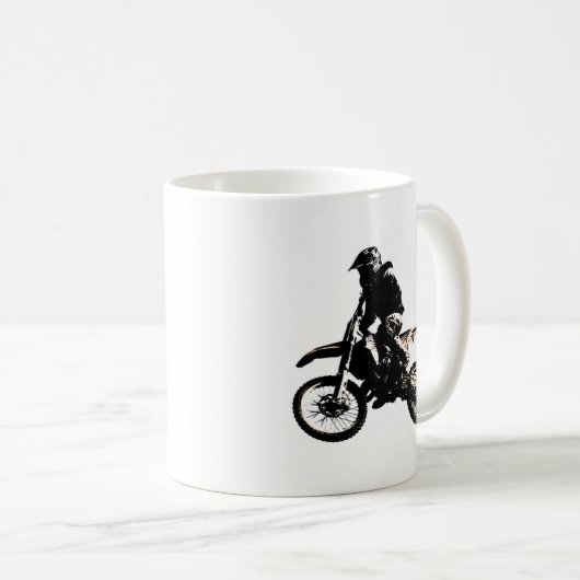 Motorrad Kaffeetasse (VorderseiteRechts)