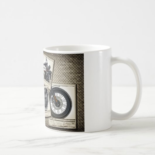Motorrad Kaffeetasse (Rechts)