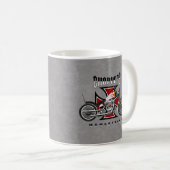 Motorrad Kaffeetasse (VorderseiteRechts)
