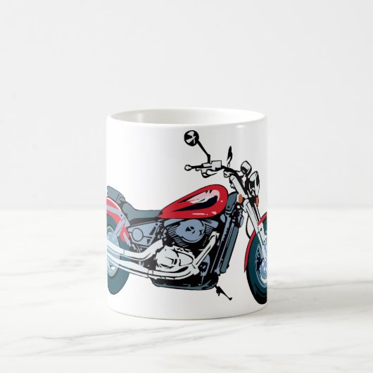 Motorrad Kaffeetasse (Mittel)