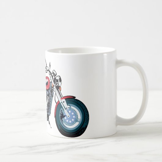 Motorrad Kaffeetasse (Rechts)