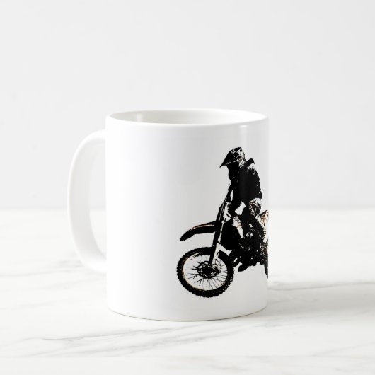 Motorrad Kaffeetasse (Vorderseite Links)