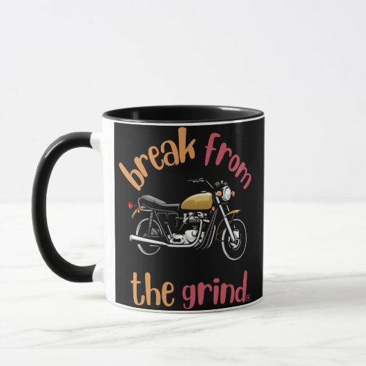 Motorrad-Kaffeetasse Tasse (Links)