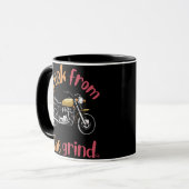 Motorrad-Kaffeetasse Tasse (Vorderseite Links)