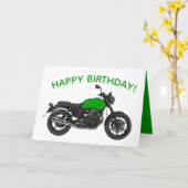 Motorrad Karte (Gelbe Blume)