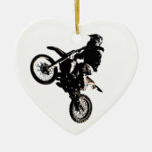 Motorrad Keramik Ornament (Vorne)
