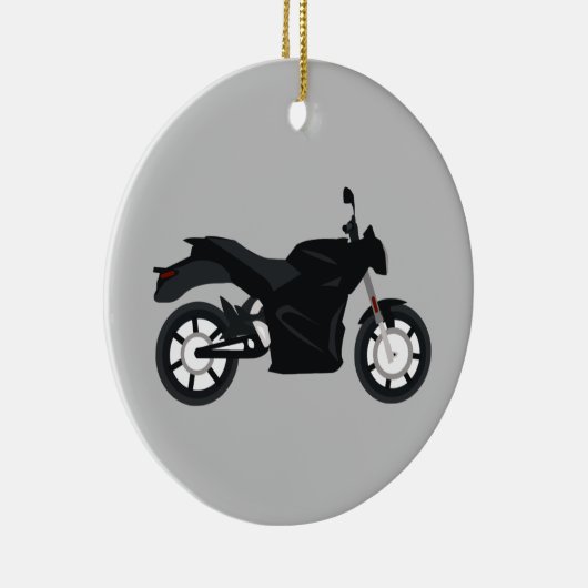 Motorrad Keramik Ornament (Rechts)