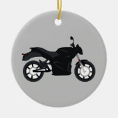 Motorrad Keramik Ornament (Vorne)