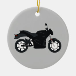 Motorrad Keramik Ornament