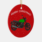 Motorrad Keramikornament (Rechts)