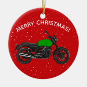 Motorrad Keramikornament (Vorne)