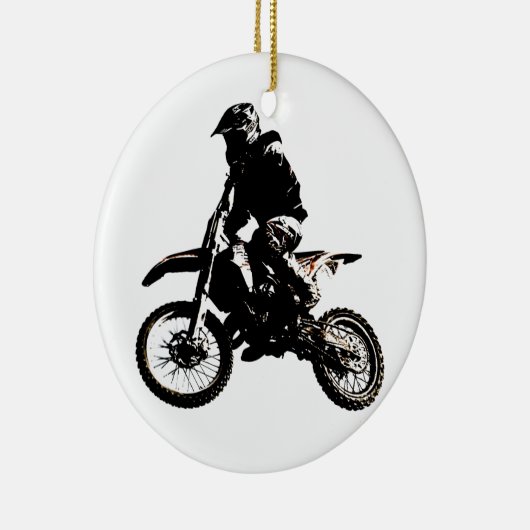 Motorrad Keramikornament (Rechts)