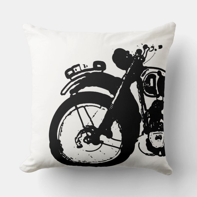 Motorrad Kissen (Vorderseite)