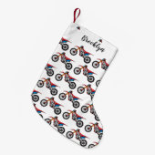 Motorrad Kleiner Weihnachtsstrumpf (Vorderansicht (hängend))