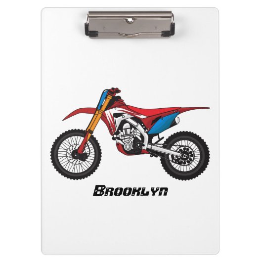 Motorrad Klemmbrett (Vorderseite)