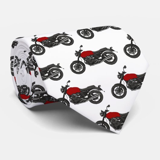 Motorrad Krawatte (Gerollt)