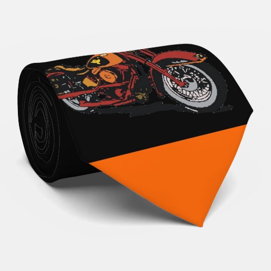 Motorrad-Krawatte Krawatte (Gerollt)