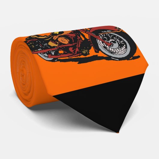 Motorrad-Krawatte Krawatte (Gerollt)