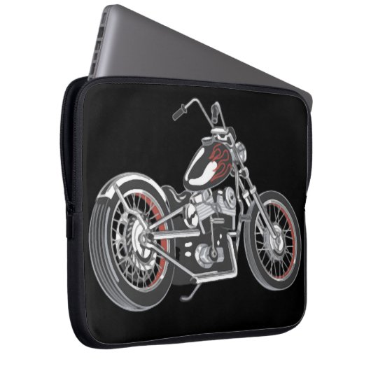 Motorrad. Laptopschutzhülle (Vorne Rechts)