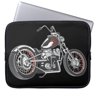 Motorrad. Laptopschutzhülle