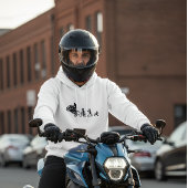 Motorrad-Leben Evolution Hoodie