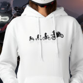 Motorrad-Lebens-Evolutions-Hoodie Hoodie