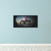 Motorrad Leinwanddruck (Insitu (Holzboden))