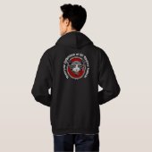 Motorrad-Liebe Hoodie (Schwarz voll)