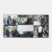 Motorrad Lover Persönliche Image Valentine Couple Schreibtischunterlage (Tastatur & Maus)