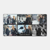 Motorrad Lover Persönliche Image Valentine Couple Schreibtischunterlage (Vorderseite)