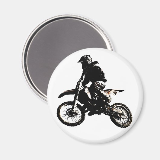 Motorrad Magnet (Vorderseite/Rückseite)