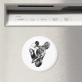 Motorrad Magnet (In Situ (Geschirrspüler))