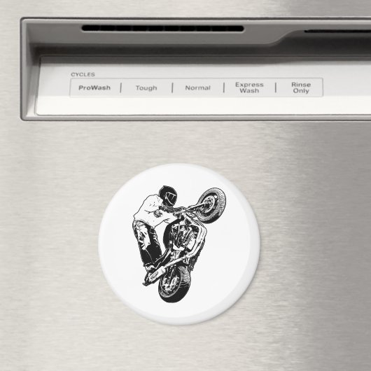 Motorrad Magnet (In Situ (Geschirrspüler))