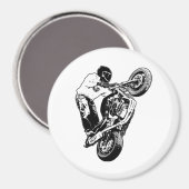 Motorrad Magnet (Vorderseite/Rückseite)