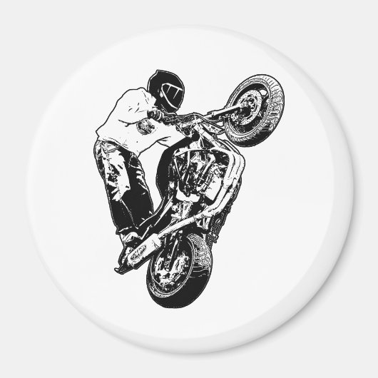 Motorrad Magnet (Vorne)