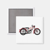 Motorrad Magnet (Vorderseite/Rückseite)