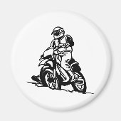 Motorrad Magnet (Vorne)