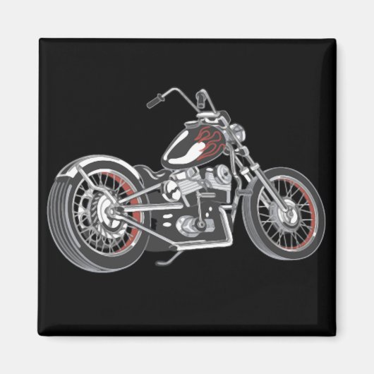 Motorrad. Magnet (Vorne)