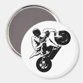 Motorrad Magnet (Vorderseite/Rückseite)