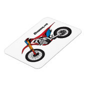 Motorrad Magnet (Linke Seite)