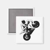 Motorrad Magnet (Vorderseite/Rückseite)